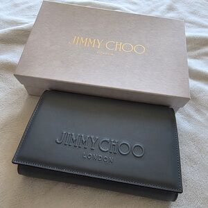 Jimmy Choo Dark Gray Crossbody Bag